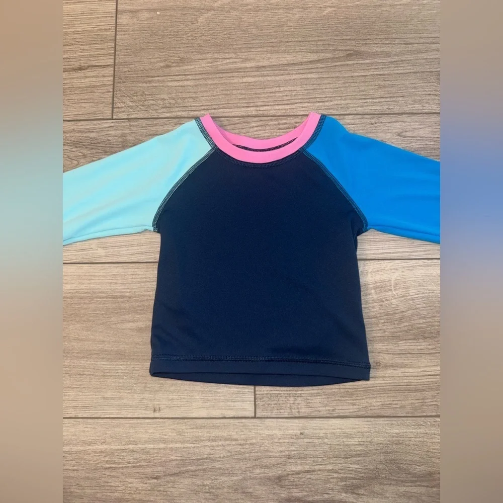 CHUBBIES KIDS Colorblock Long Sleeve Rash Guard - Picture 1 of 3